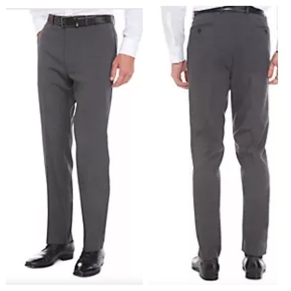 MICHAEL Michael Kors
Stretch Flat Front Pants Grey size 34W 34 L NWT - Picture 1 of 9